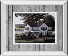 The Counrty Inn By Saunders, B. 34X40 Mirror Frame Print