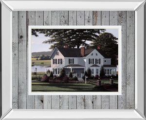 The Counrty Inn By Saunders, B. 34X40 Mirror Frame Print