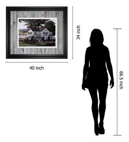The Counrty Inn By Saunders, B. 34X40 Framed Print
