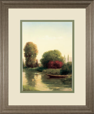 By The Riverside By Udell 34X40 Framed Print