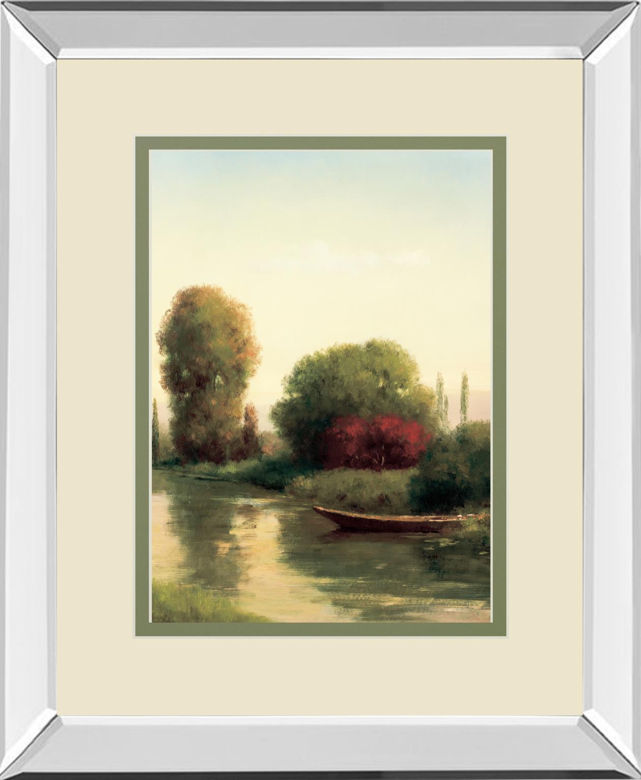 By The Riverside By Udell 34X40 Mirror Frame Print