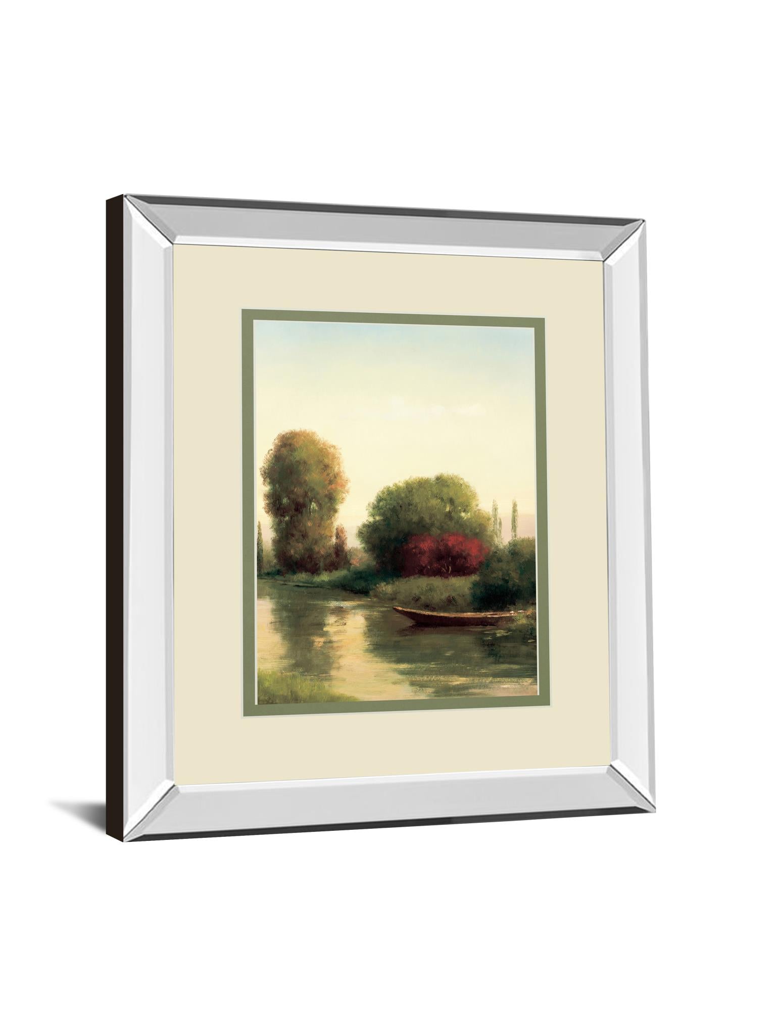 By The Riverside By Udell 34X40 Mirror Frame Print