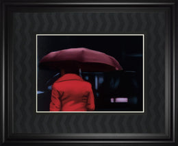 Lady In Red By Visa, X 34X40 Framed Print