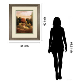 Summer'S Passage Ii By Udell 34X40 Framed Print