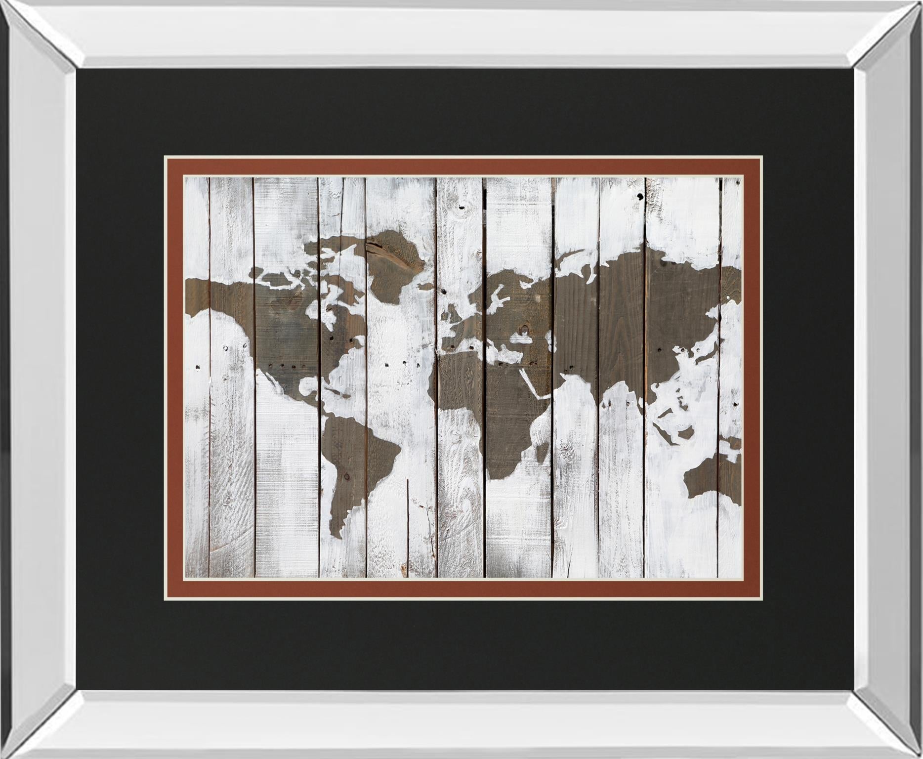 Hearthered World By Bassin, C. 34X40 Mirror Frame Print