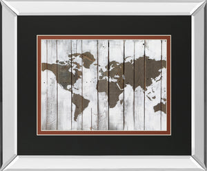 Hearthered World By Bassin, C. 34X40 Mirror Frame Print