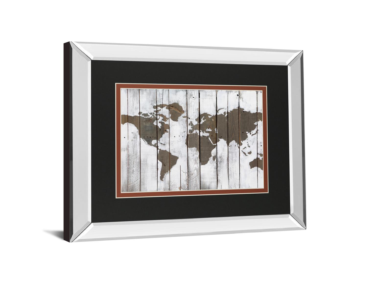 Hearthered World By Bassin, C. 34X40 Mirror Frame Print