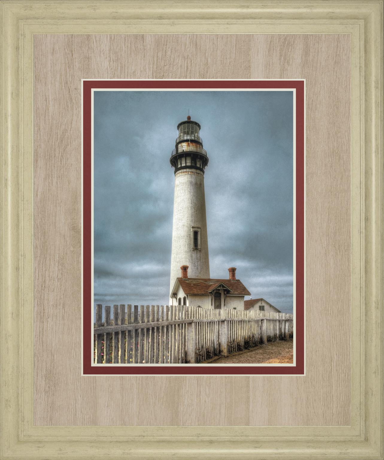 Pigeon Point Lighthouse By Cahill, M. 34X40 Framed Print