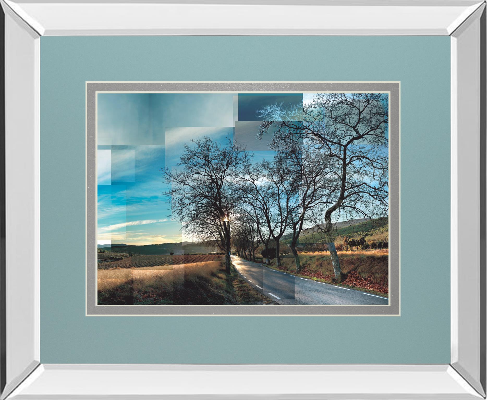 Penedes Vineyards By Ventosa, P. 34X40 Mirror Frame Print