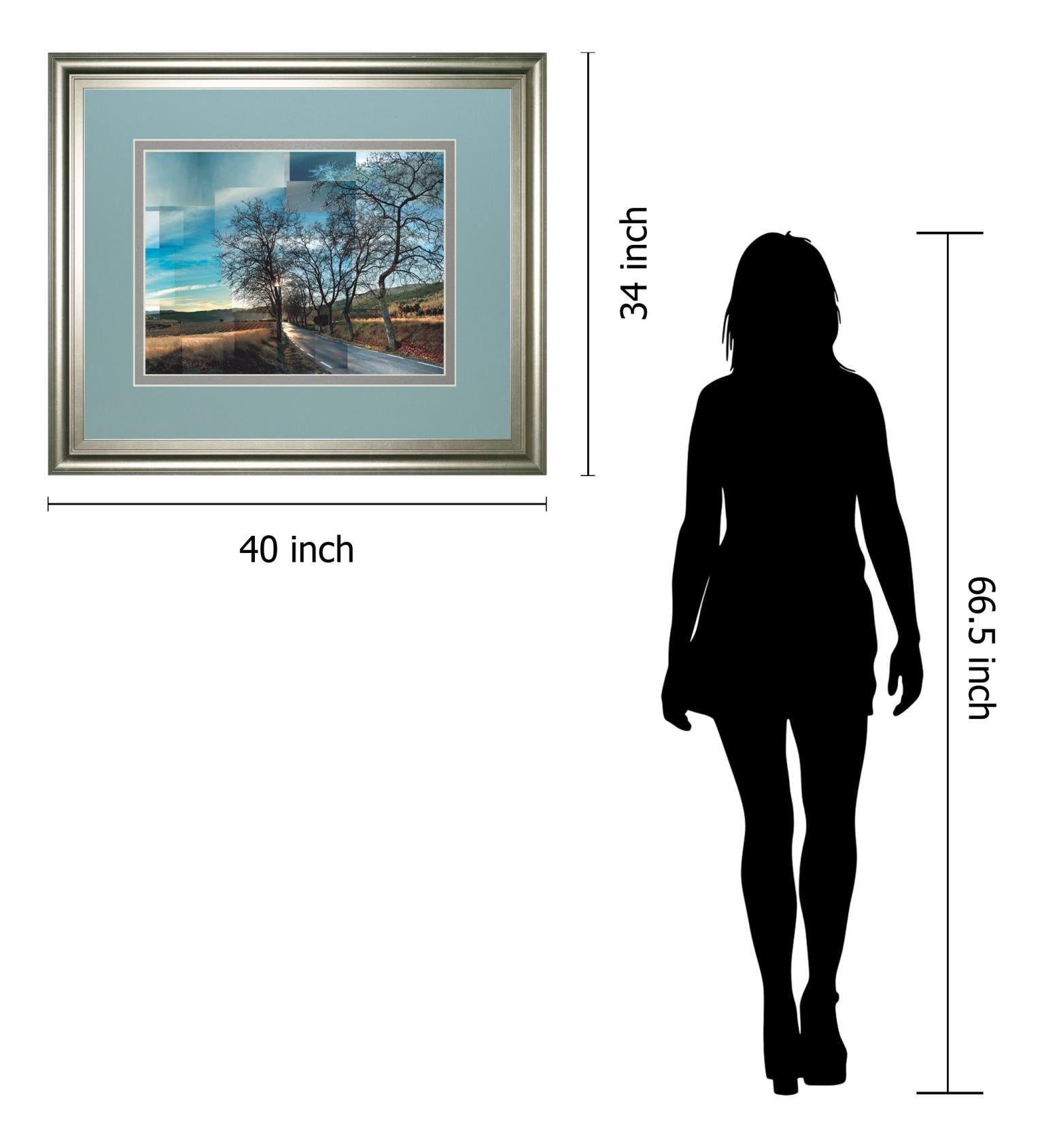 Penedes Vineyards By Ventosa, P. 34X40 Framed Print