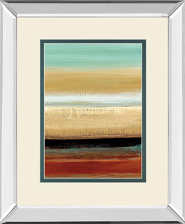 Horizon Lines I By Tesla, C 34X40 Mirror Frame Print