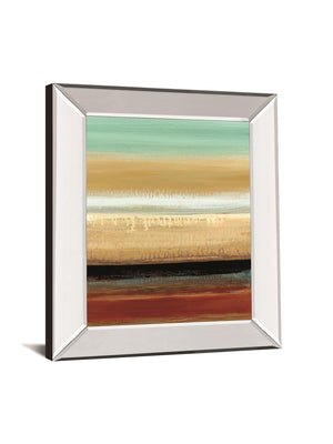 Horizon Lines I By Tesla, C 34X40 Mirror Frame Print