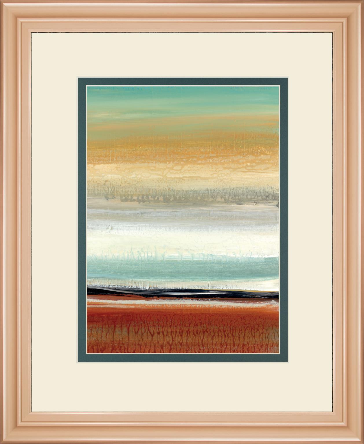 Horizon Lines Ii By Tesla, C 34X40 Framed Print