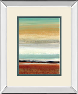 Horizon Lines Ii By Tesla, C 34X40 Mirror Frame Print