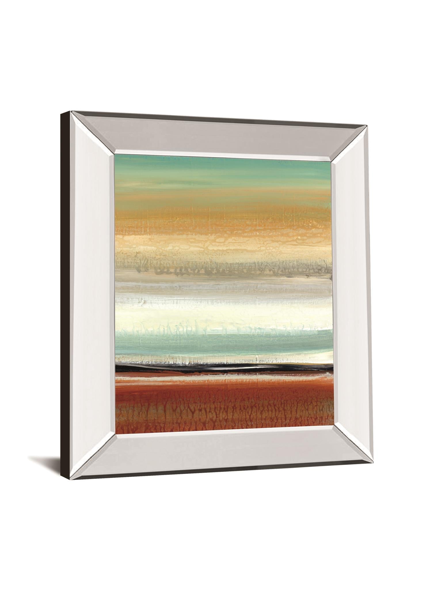 Horizon Lines Ii By Tesla, C 34X40 Mirror Frame Print