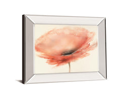 Chiffon Poppy By Prior, J.P. 34X40 Mirror Frame Print