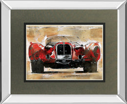 Vintage Red By Wiley, M.G. 34X40 Mirror Frame Print