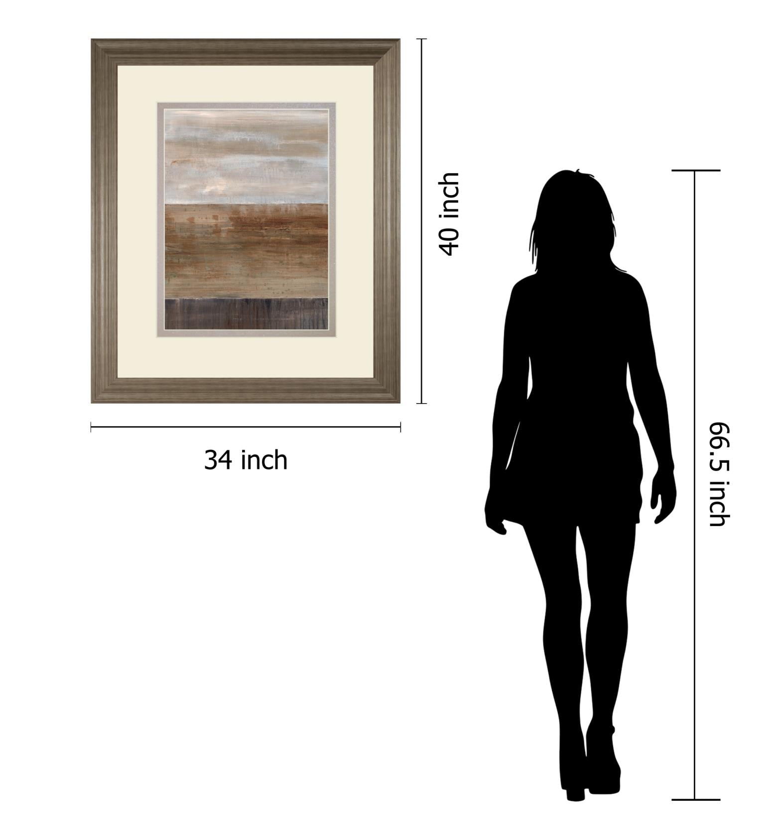 Foundation By Northside Gallery 34X40 Framed Print