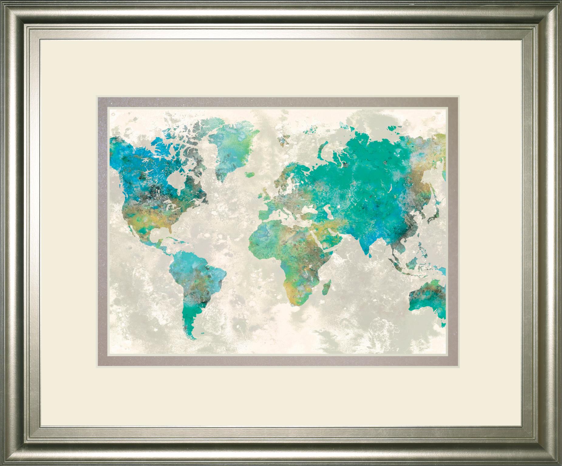 No Borders By Fontaine, S. 34X40 Framed Print