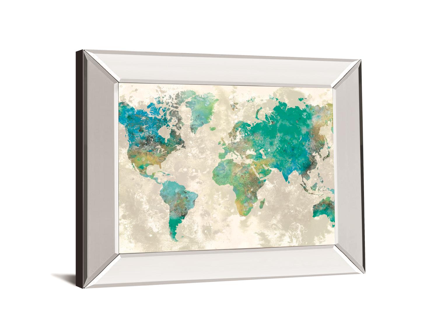 No Borders By Fontaine, S. 34X40 Mirror Frame Print