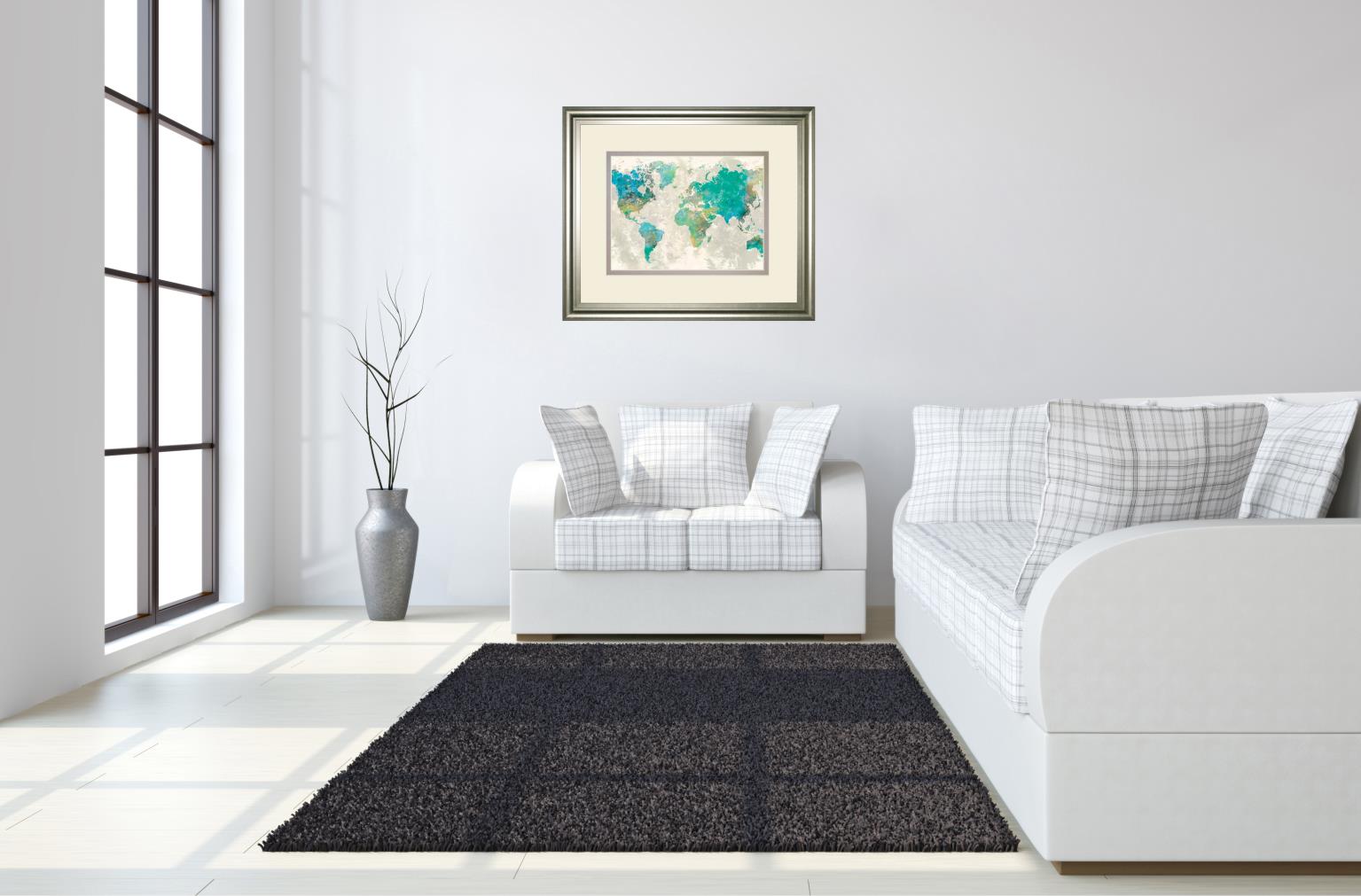 No Borders By Fontaine, S. 34X40 Framed Print