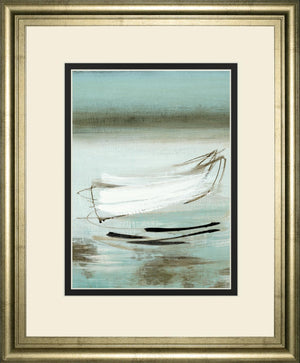 Canoe By Mcalpine, H. 34X40 Framed Print