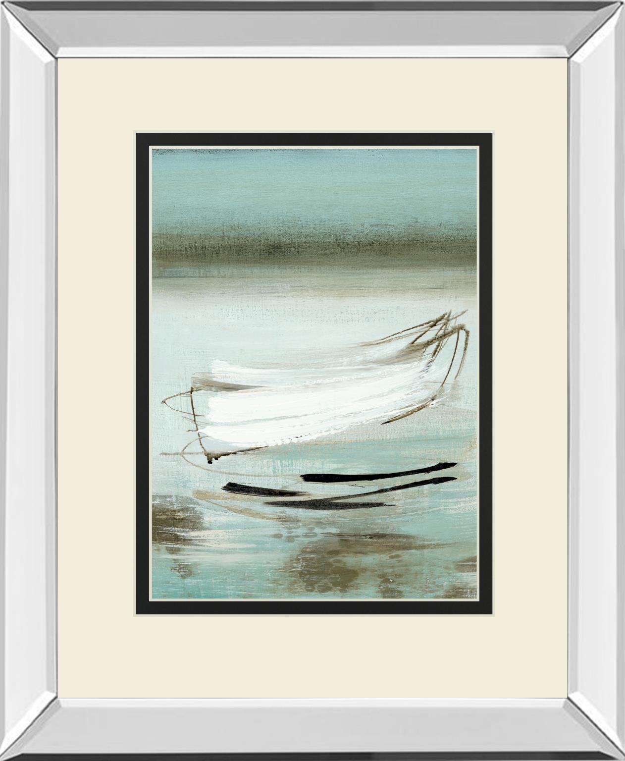 Canoe By Mcalpine, H. 34X40 Mirror Frame Print