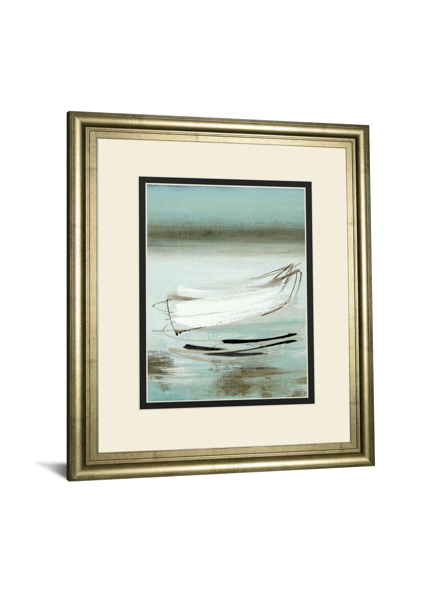 Canoe By Mcalpine, H. 34X40 Framed Print