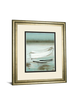 Canoe By Mcalpine, H. 34X40 Framed Print