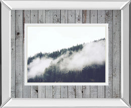 Foggy Forest I By Sisi & Seb 34X40 Mirror Frame Print