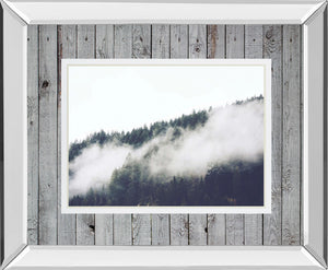 Foggy Forest I By Sisi & Seb 34X40 Mirror Frame Print