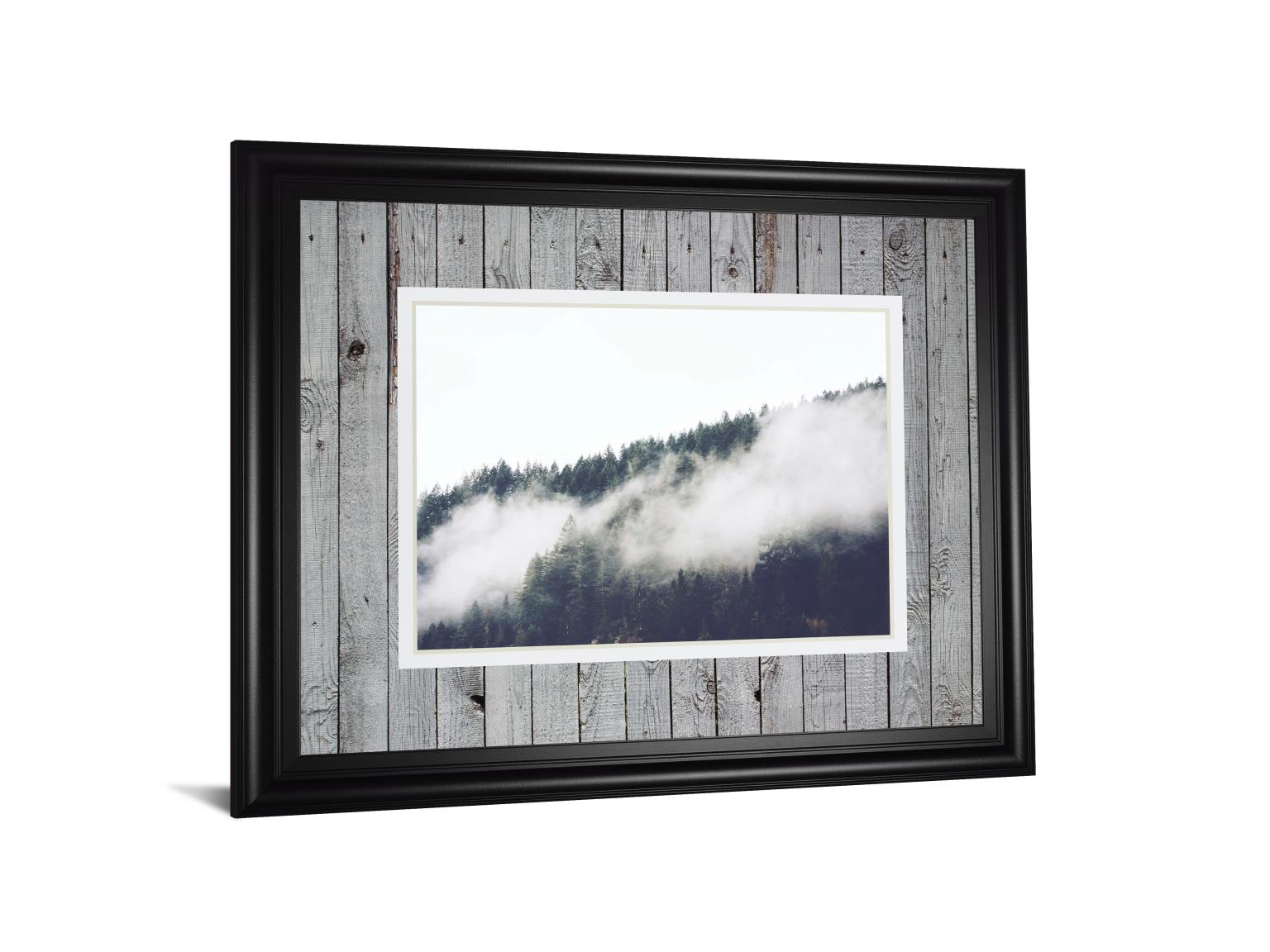 Foggy Forest I By Sisi & Seb 34X40 Framed Print