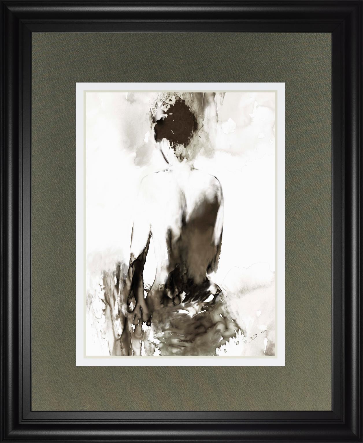 Ink Lady By Amiee Wilson 34X40 Framed Print