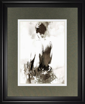 Ink Lady By Amiee Wilson 34X40 Framed Print