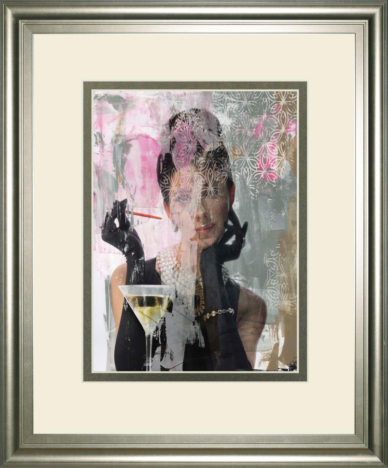 Lady Of Class By Amiee Wilson 34X40 Framed Print