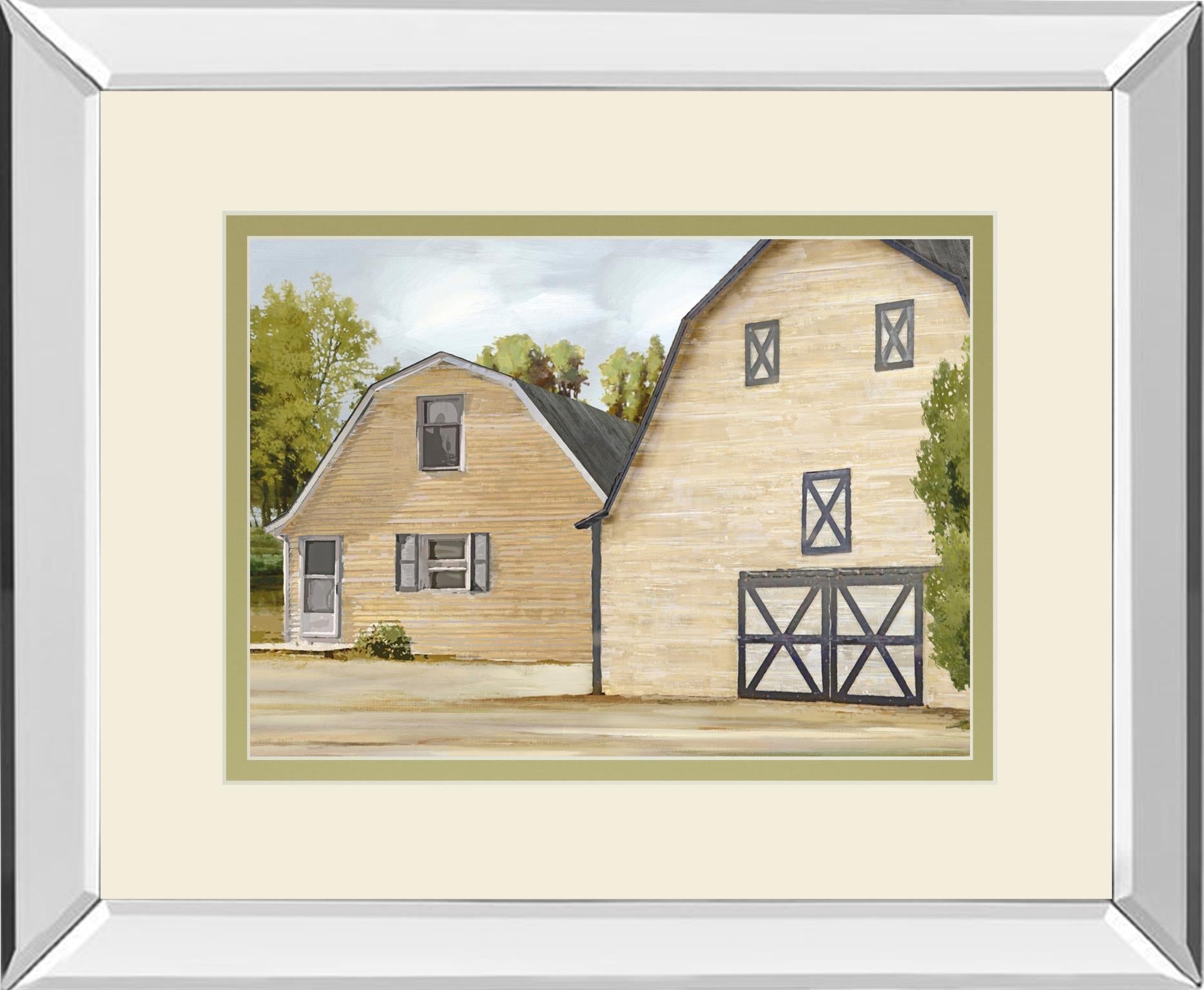 Contemporary Farm By Mark Chandon 34X40 Mirror Frame Print