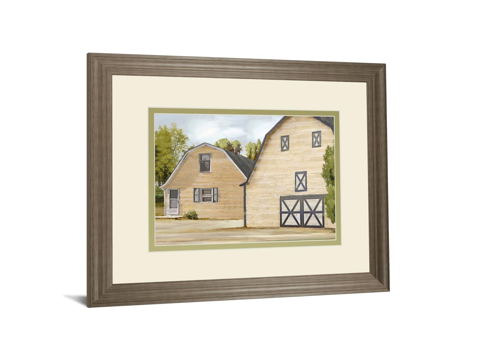 Contemporary Farm By Mark Chandon 34X40 Framed Print