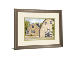 Contemporary Farm By Mark Chandon 34X40 Framed Print