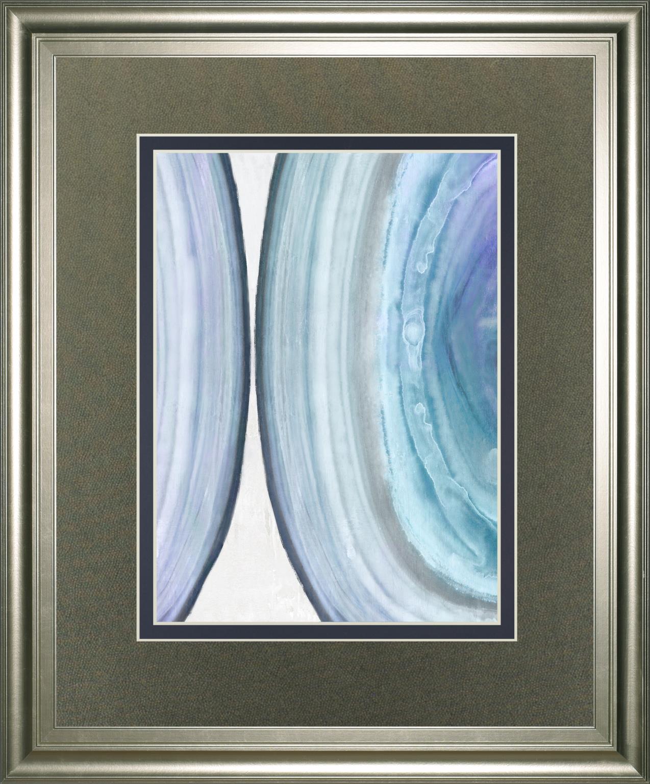 Endless Blue I By Eva Watts 34X40 Framed Print