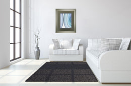 Endless Blue I By Eva Watts 34X40 Framed Print