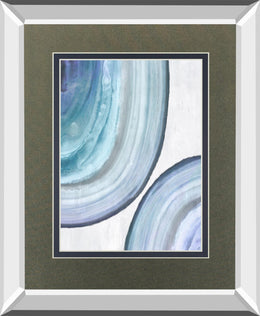 Endless Blue Ii By Eva Watts 34X40 Mirror Frame Print