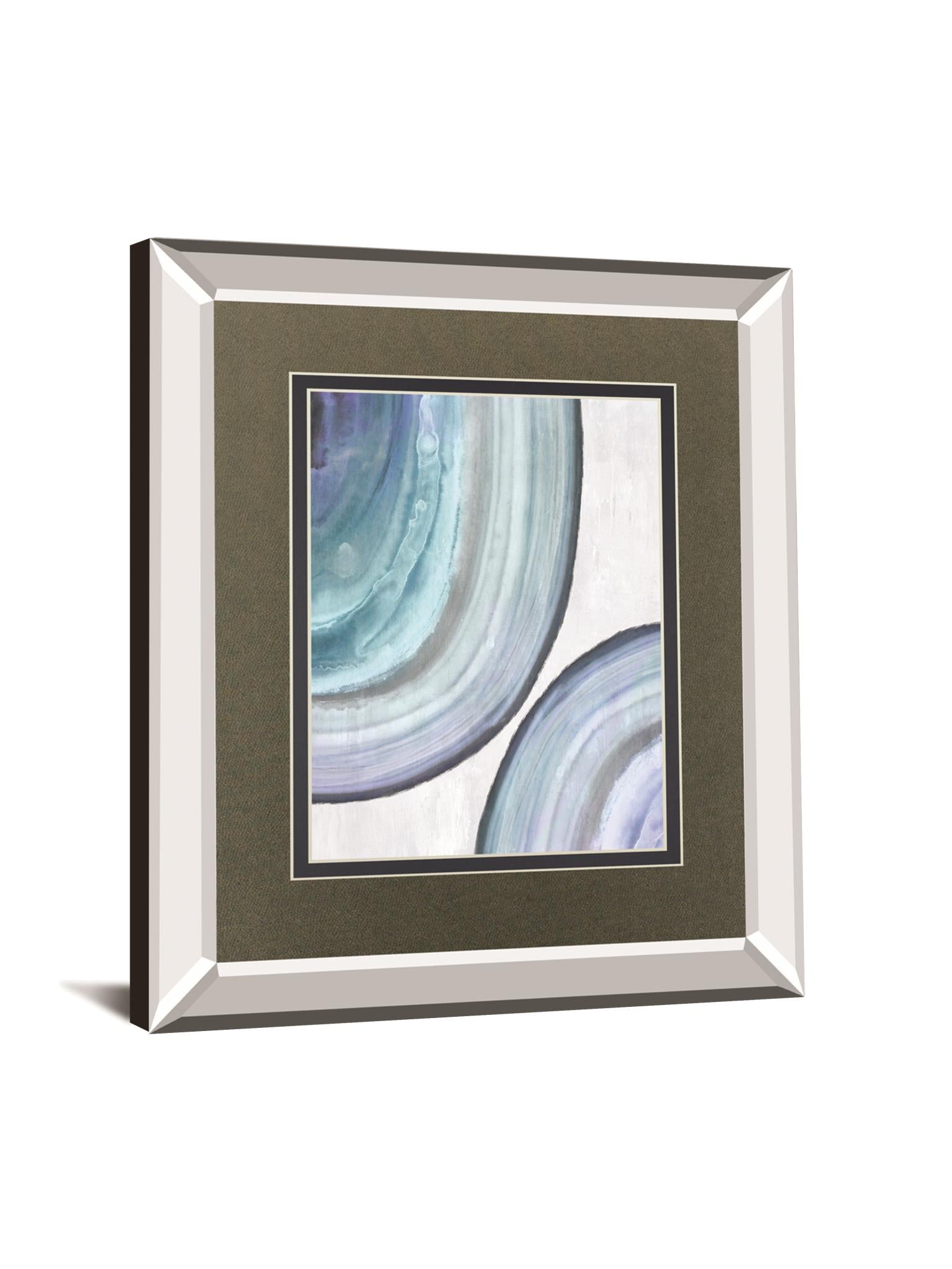Endless Blue Ii By Eva Watts 34X40 Mirror Frame Print