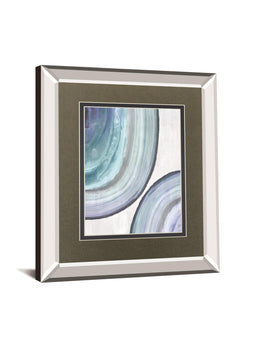 Endless Blue Ii By Eva Watts 34X40 Mirror Frame Print