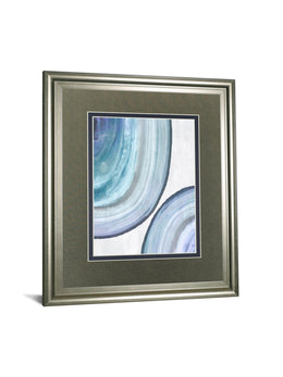 Endless Blue Ii By Eva Watts 34X40 Framed Print