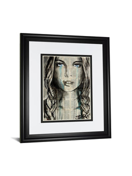 Blue Shore By Loui Jover 34X40 Framed Print