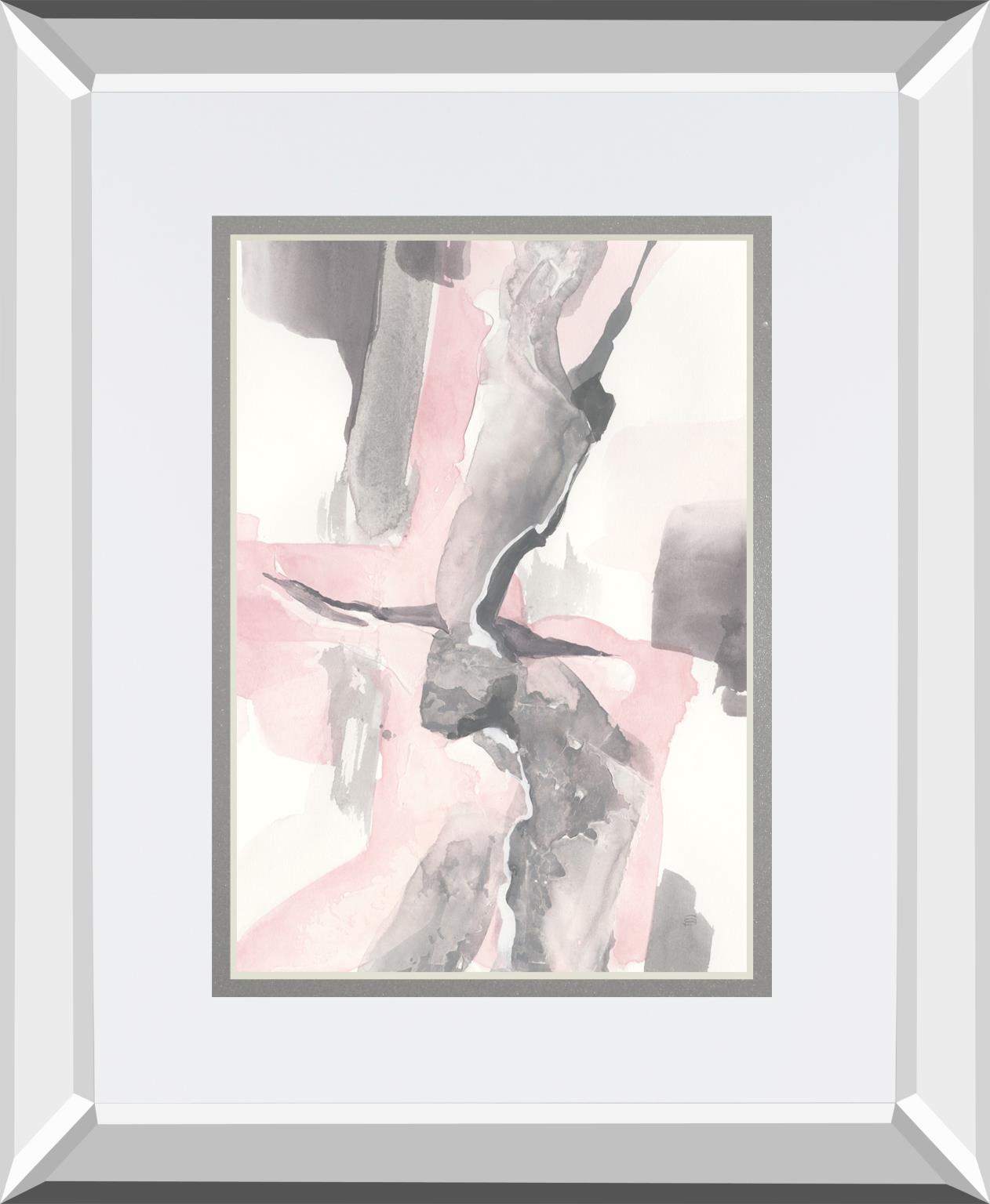 Blushing Grey I By Chris Paschke 34X40 Mirror Frame Print
