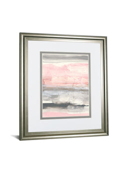 Charcoal And Blush Ii By Chris Paschke 34X40 Framed Print