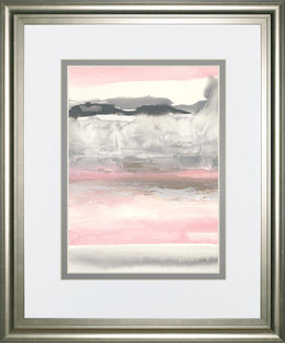 Charcoal And Blush I By Chris Paschke 34X40 Framed Print