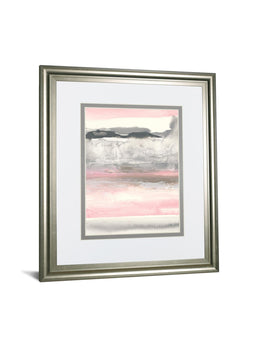 Charcoal And Blush I By Chris Paschke 34X40 Framed Print