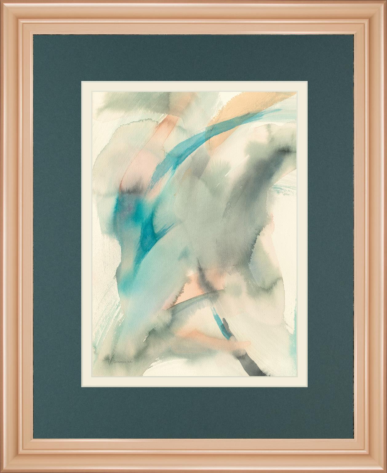 In Motion I By Danhui Nai 34X40 Framed Print